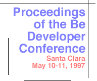 Proceedings of the May Be Developer Conference