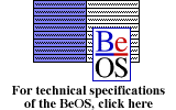 BeOS Specifications